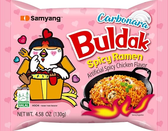 Samyang Buldak carbonara Spicy Ramen 130 gr