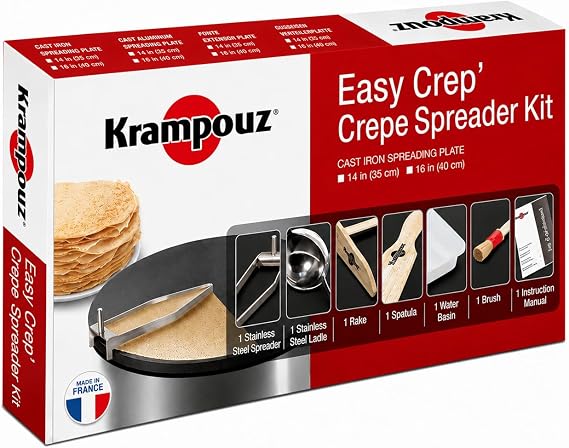 Krampouz AKE84 Crepe Batter Spreader Kit for 15.8" Cast Iron Griddles