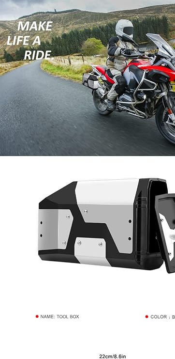 Tool Box For BMW R1250gs R1200gs Lc & Adv Adventure All Years 2012 For R 1200 Gs Left Side Bracket Aluminum