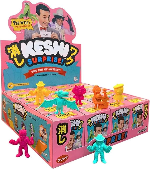 Pee-Wee's Playhouse Wave 2 Keshi Surprise Mystery Figure | One Random