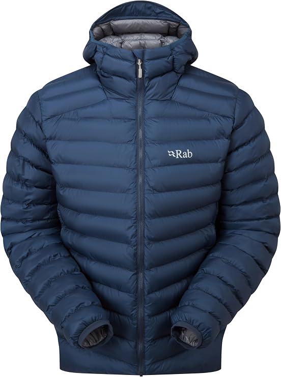 Rab Men's Cirrus Alpine Jacket - Lightweight Insulated Coat for Climbing & Mountaineering | Lightweight, PrimaLoft Synthetic Insulation, Hooded Puffer Coat for Climbing & Mountaineering