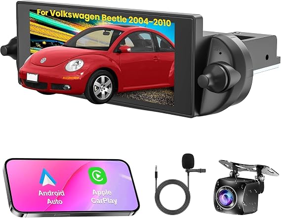 [4+64G] Car Radio for Volkswagen Beetle 2004-2010 with Wireless Carplay
