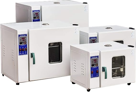 Electric Blast Drying Oven,16/43/70L Laboratory Test High Temperature Oven,Heating Constant Temperature Blast Drying Oven,Hot Air Circulating Oven,Lab Thermostatic Intelligent Dryer,50~300C (16l