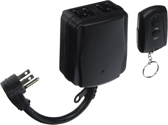 Powerzone TNOREM02 Outdoor Remote Controlled Timer