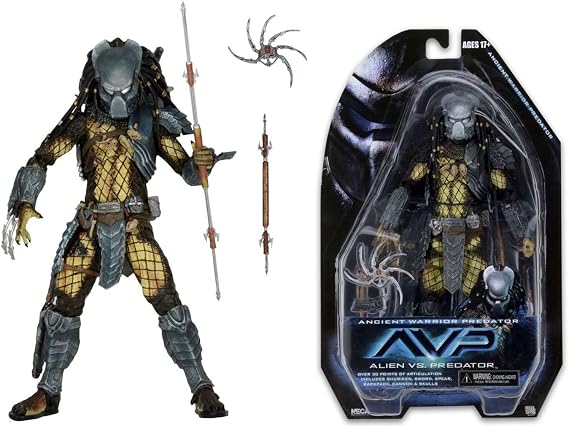 NECA Predator Series 15 Ancient Warrior Action Figure, 7"