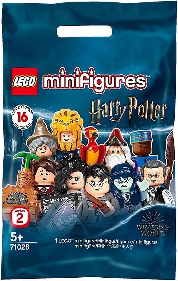 LEGO Minifigures Harry Potter Series 2 (71028), 1 of 16 to Collect, Great for Kids who Love Collectibles and Want to be Part of The Action with Harry, Hermione Granger and Ron Weasley