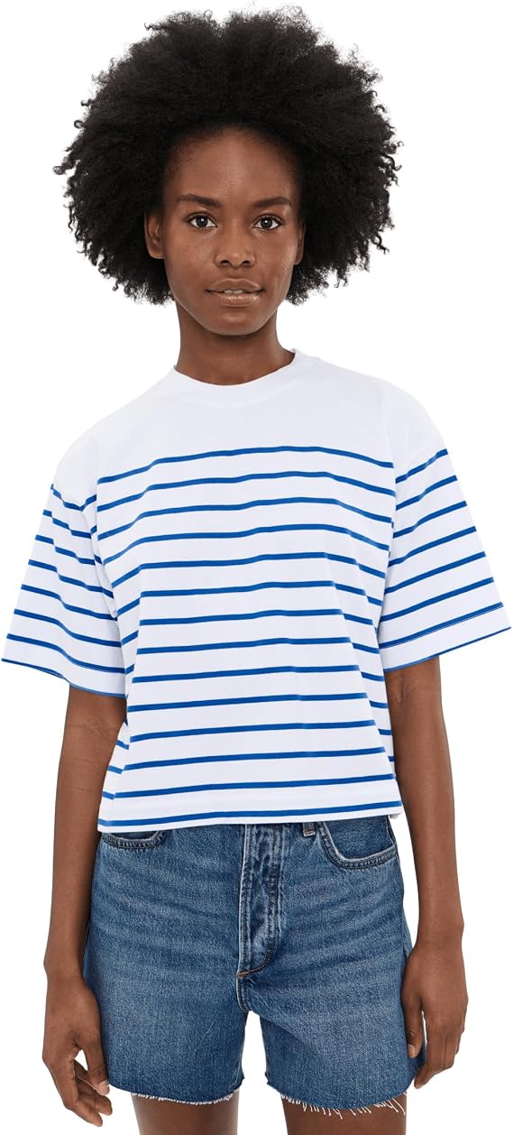 Madewell Boxy Tee Stripe