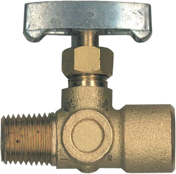 Bayou Classic Control Valve - Threaded, LPG Compatible - 1 In. - Brass