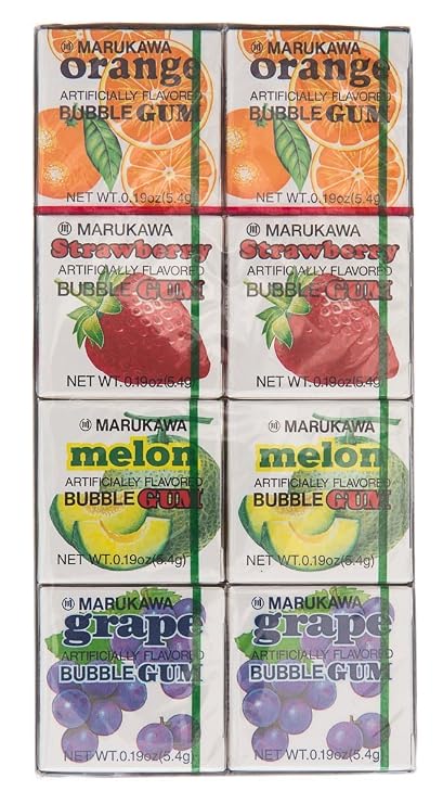 Marukawa Fusen Bubble Gum (Assorted) 8pk