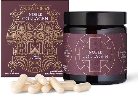 Ancient + Brave Noble Collagen Type II 30 Capsules 30 Servings