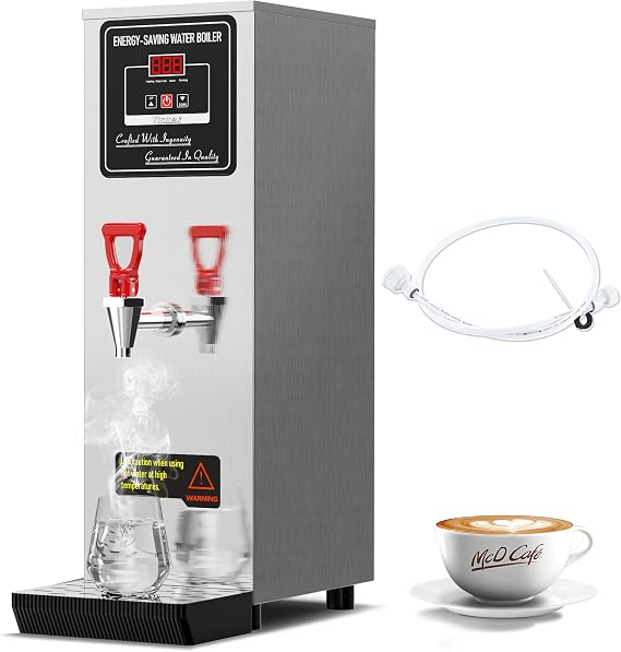 Commercial Water Boiler Dispenser 2000W 25L/h Countertop Hot Water Machine