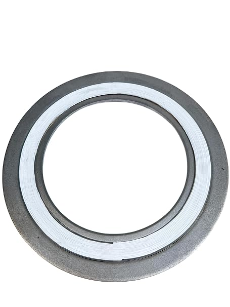 GemmySeal Spiral Wound Gasket with 304SS Inner&Outer Ring,PTFE Filled,5Pcs 24'' DN600-150lb