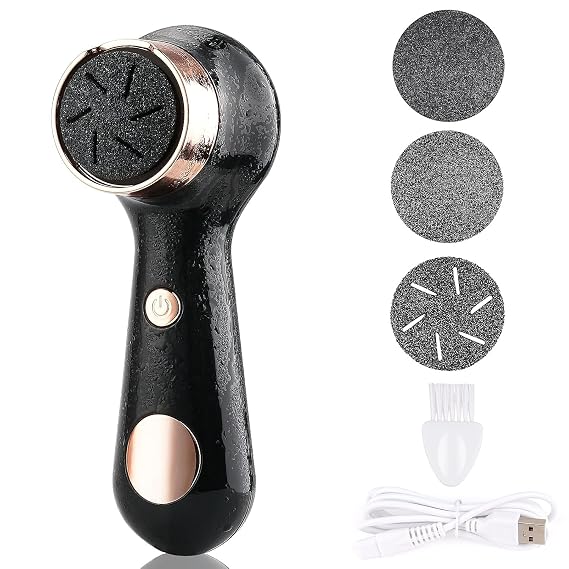 Electric Foot Callus Removers for Feet - Rechargeable Waterproof Portable Electronic Foot File Pedicure Tools for Cracked Heels Dead Skin