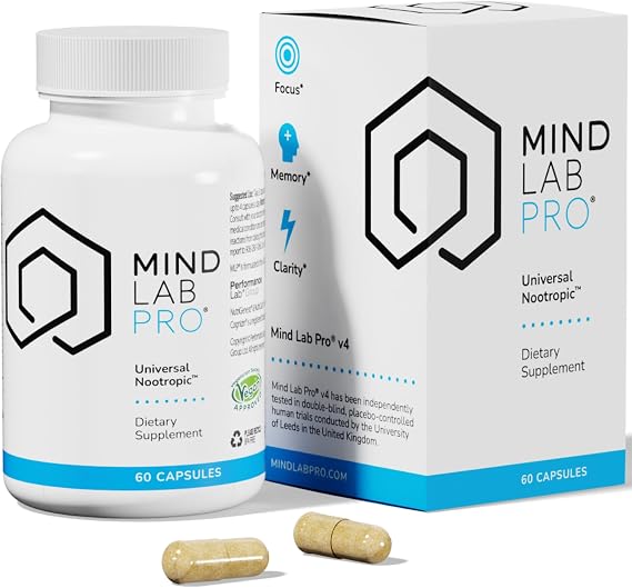 Mind Lab Pro MLP v4 Universal NootropicTM Brain Booster Supplement, 60 Ct