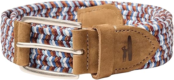 johnnie-O Cotton Stretch Belt | Men's Stretch Golf Belt | Comfortable Fit | Casual & Course