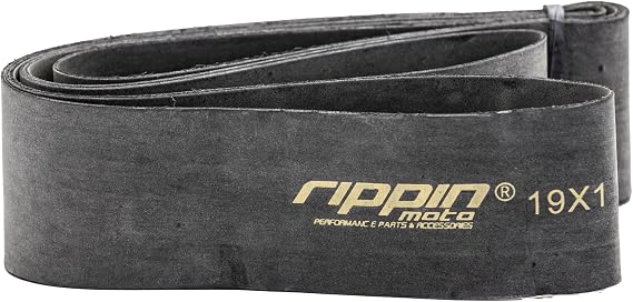 Rippin Moto 19" x 1" Motorcycle Rim Strip with Valve Stem Hole
