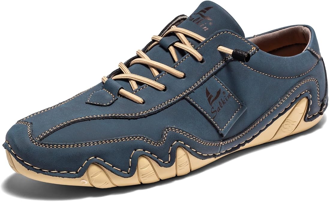Men's Casual Sports Shoes, Fashionable Single Shoes, Enlarged Size, Outdoor Anti-Slip Hiking Shoe