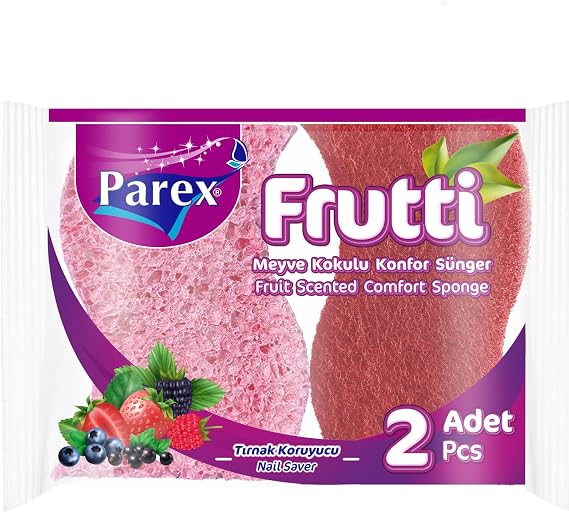 PAREX Frutti Fragrant Comfort Sponge 2’Li