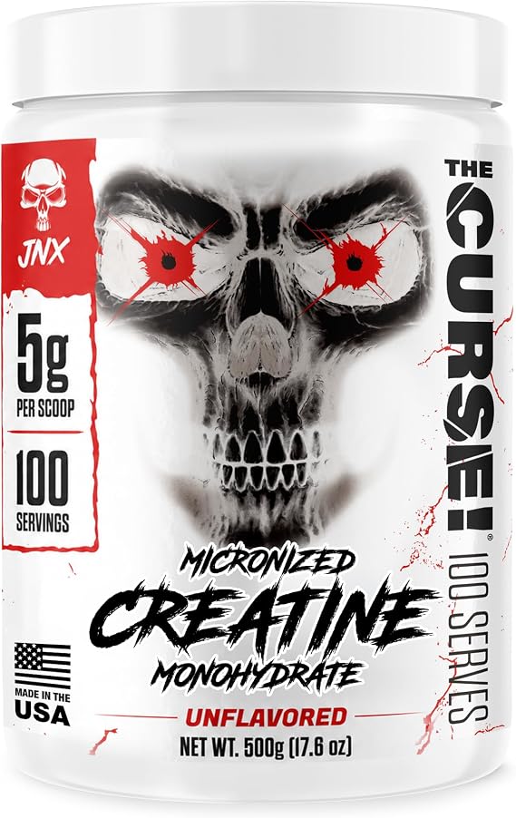 JNX SPORTS The Curse Micronized Creatine Monohydrate Unflavored 500g