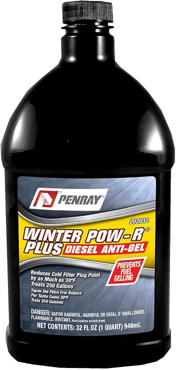Winter Pow-R Plus 202032 Plus Diesel Fuel Treatment - 32-Ounce Bottle