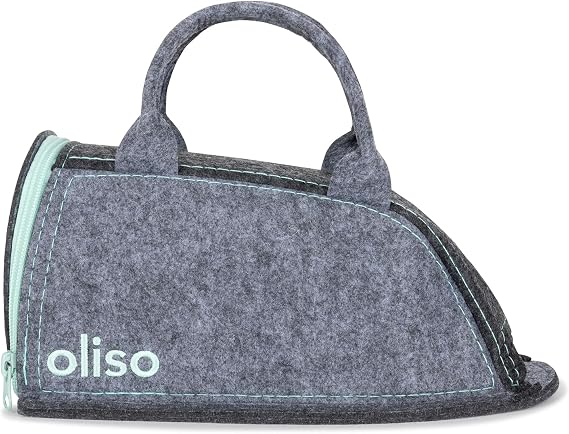 oliso Carry Bag M3Pro and M2Pro mini irons - Fits most mini travel size irons, ideal for travel or storage - Aqua