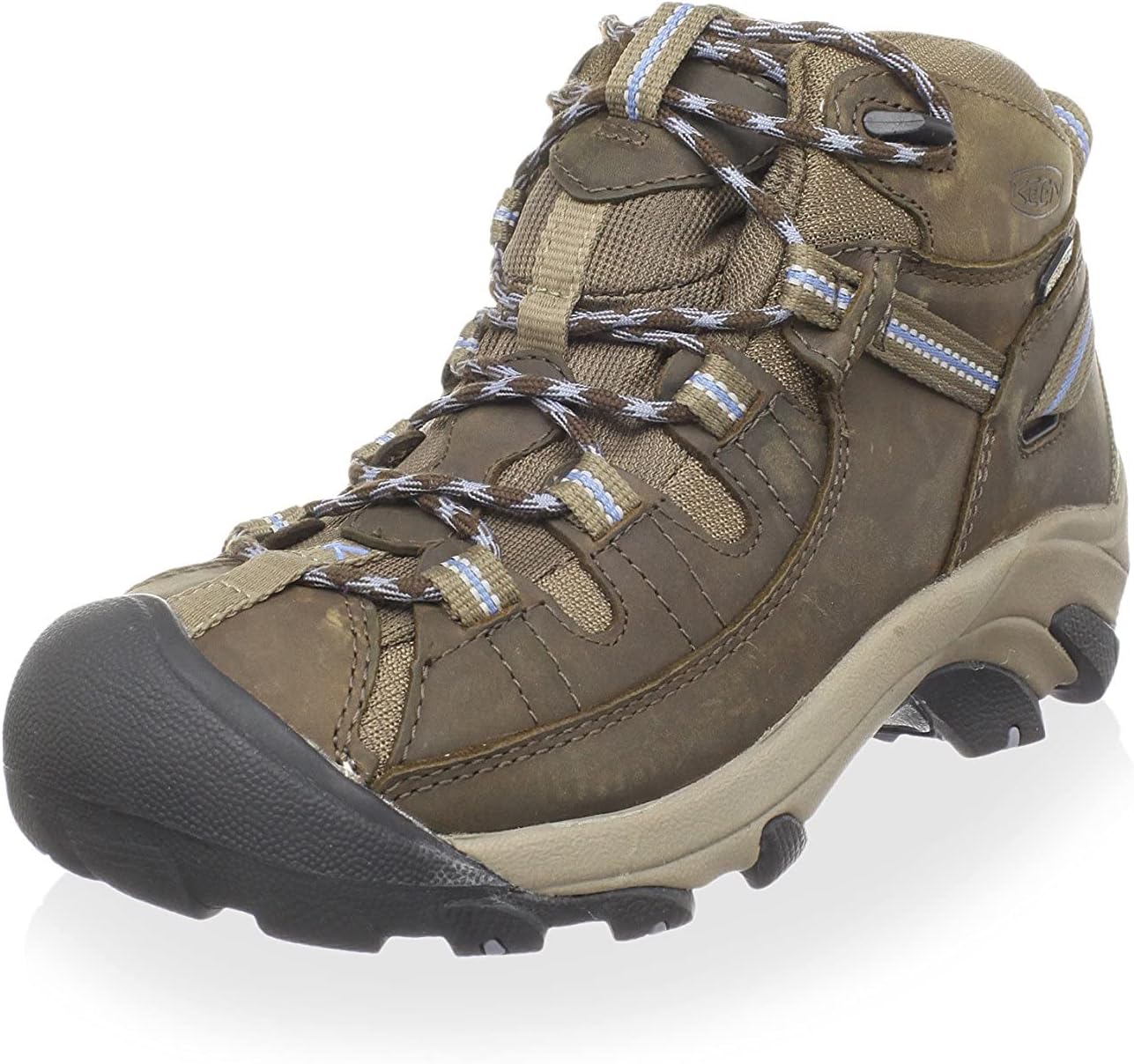 KEEN Womens Targhee II Mid Height Waterproof Hiking Boots, Trekking Shoes, Old Model