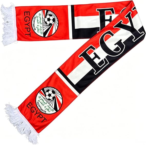 National Flag Scarf Soccer Team Supporter Gift,Double Sided Cheering Scarf Football Fans Souvenir