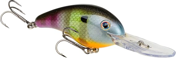 Strike King Strike King Promodel Crankbait S5XD Fishing Lure, 5/8 oz, Unique Curved Bill and Balance