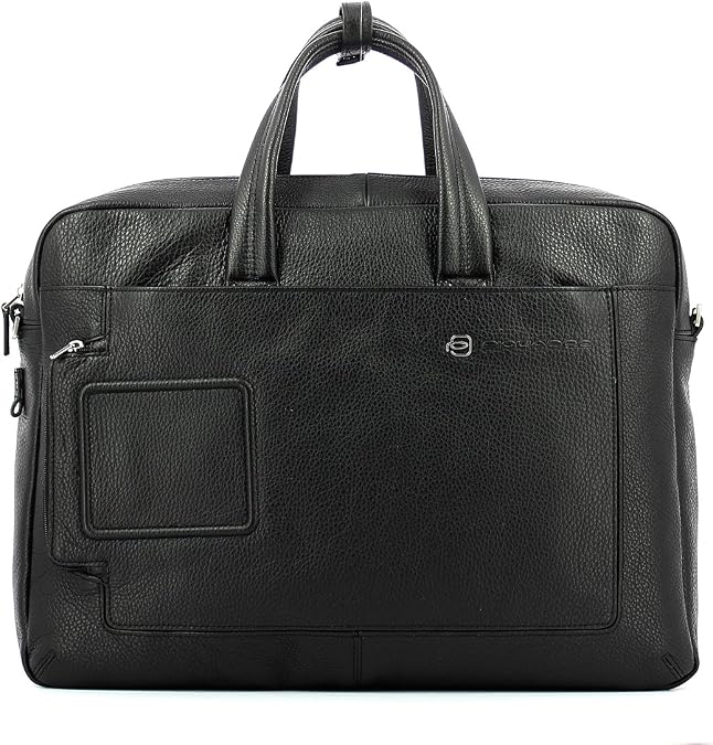 Piquadro Leather briefcase 44 cm laptop compartment