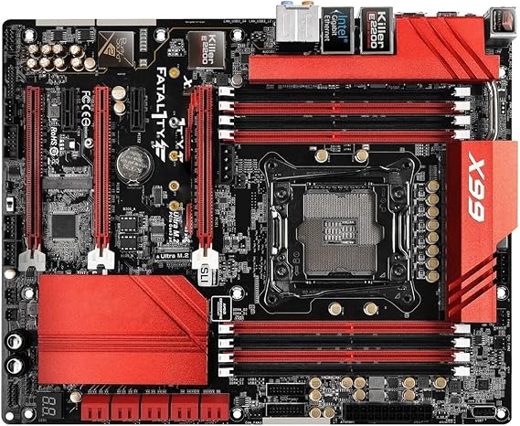 Gaming Motherboard X99 Motherboard Fit for ASRock X99X Killer Motherboard LGA 2011-3 8DDR4 Support E5-2667 v4 i7-6850K E5-2629 v3 E5-2697 v4 CPU ATX