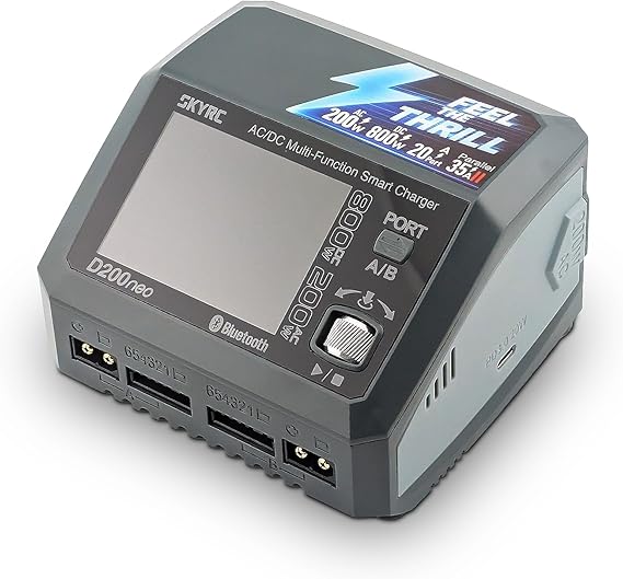 SKYRC D200neo Dual AC/DC Multi-Function Smart Charger (6S/20A/AC-200W/DC-800W)