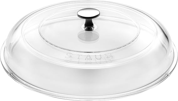 Staub 40501-023 Domed Glass Lid 7.9 inches 20 cm Frying Pan Lid