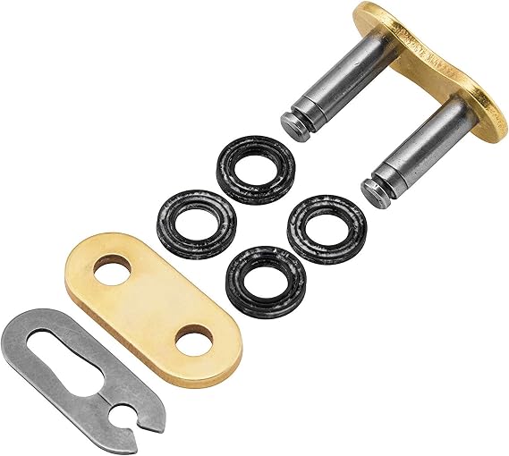 RK Racing Chain GB520XRE-CL Gold Clip Type Connecting Link