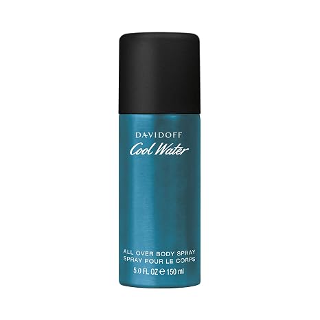 Davidoff Cool Water Men's Deodorant Spray With Notes of Coriander, Mint, Lavender & Amber 5 fl oz