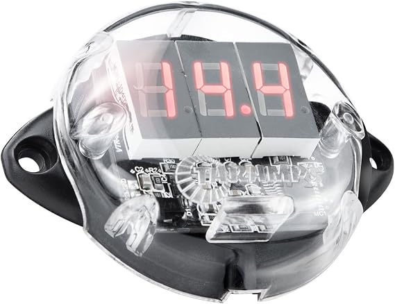 Taramp's VTR1000 Digital Volt Meter, Black
