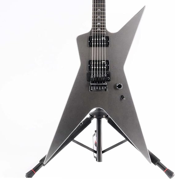 Dean USA Flat Top Floyd Electric Guitar - Metallic Pewter