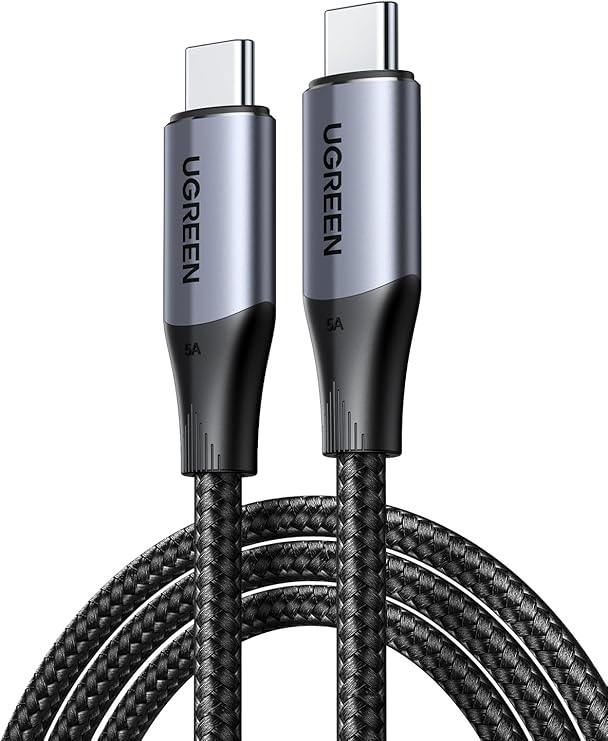 UGREEN 240W USB C to USB C Cable, USB 3.2 Gen 2 10Gbps, 4K Video, 3.3ft