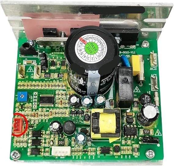 PCB-ZYXK9-0012-V1.1 Treadmill Motor Controller T100BT6441 Circuit Board Control Board, Parts(Original-220V,3-pin)