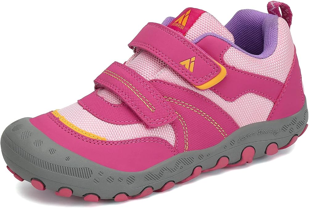 Mishansha Kids Shoes Durable Hiking Shoe Girls Boys Toddler Water Resistant Running Tennis Athletic Sneakers