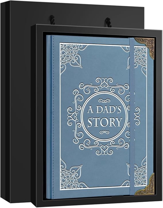 Dad Gifts Dad Memory Blank Lined Journal Dads Story Journal Notebook for Writing Father Lined Notebook Fathers Day Gift Dad Birthday Gifts from Daughter Son (dads Story-Dark Blue)