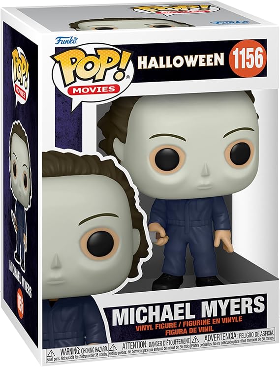 Funko POP! Movies: Halloween - Michael Myers (New Pose) | Official Merch - Collectable Vinyl Figurine for Shelf Display - Birthday Gift Idea for Fans and Collectors