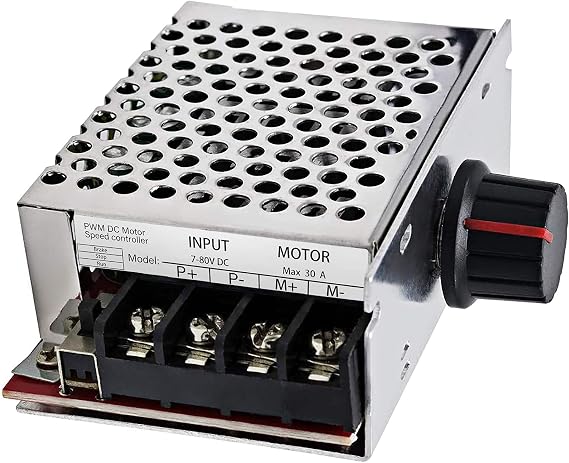 7-80V PWM DC Motor Speed Controller Switch 30A,Motor Speed Control Regulator
