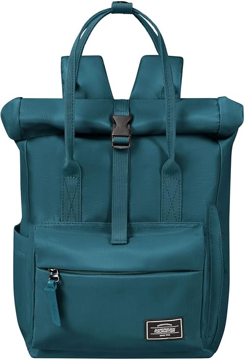 American Tourister Urban Groove UG16 - Women's Backpack 36 cm - Lightweight City Backpack with Large Storage Space Perfect for City & Everyday Use - 17L - Blue (Deep Ocean)