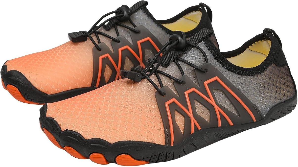 Hike Barefoot Waterproof Trail Running Anti Slip Breathable Quick Dry Lightweight Barefoot Water Shoes Beach Swim Rock Climbing Pool Hiking Walking Boating Fishing Diving Surfing Shoes