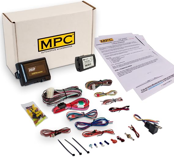 MPC Factory Remote Activated Remote Start with Data Module Compatible with 2011-2014 Ford E-250 - Includes Programmer - Need Windows PC w/USB Port
