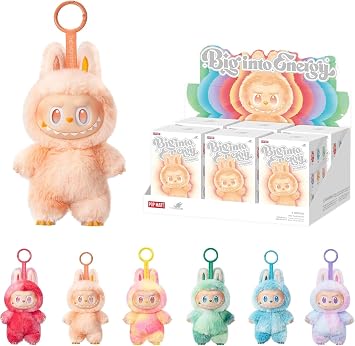 POP MART Labubu The Monsters Big Into Energy Series   6-Piece Surprise Box Figure Set, Plush Keychain Collectible Product Decorative Toy