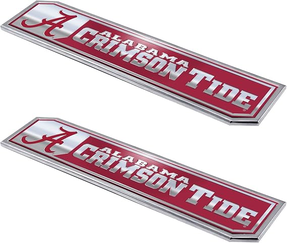 FANMATS NCAA Auto NCAA Truck Emblem, 2-Pack