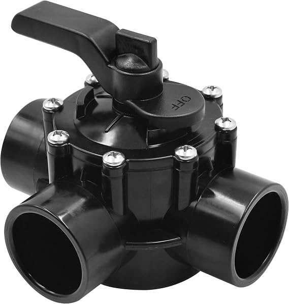 MULAN 4715 3 Port 1-1/2 to 2-Inch Positive Seal Valve Compatible with Jandy