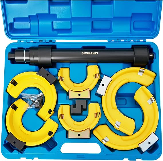 SIXIWANZI Coil Spring Compressor Tool Macpherson Strut Spring Compressor