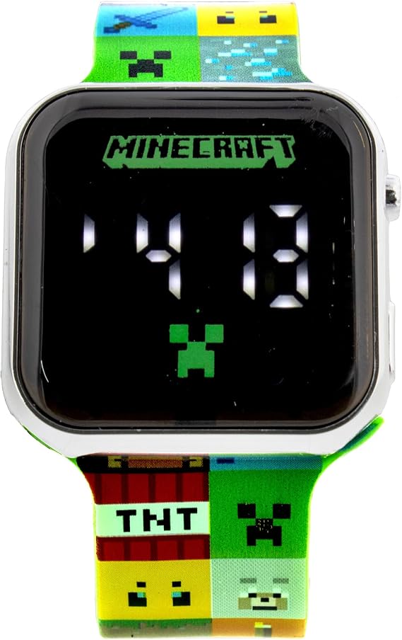 Minecraft Icons Kids Digital Interactive Smart Watch